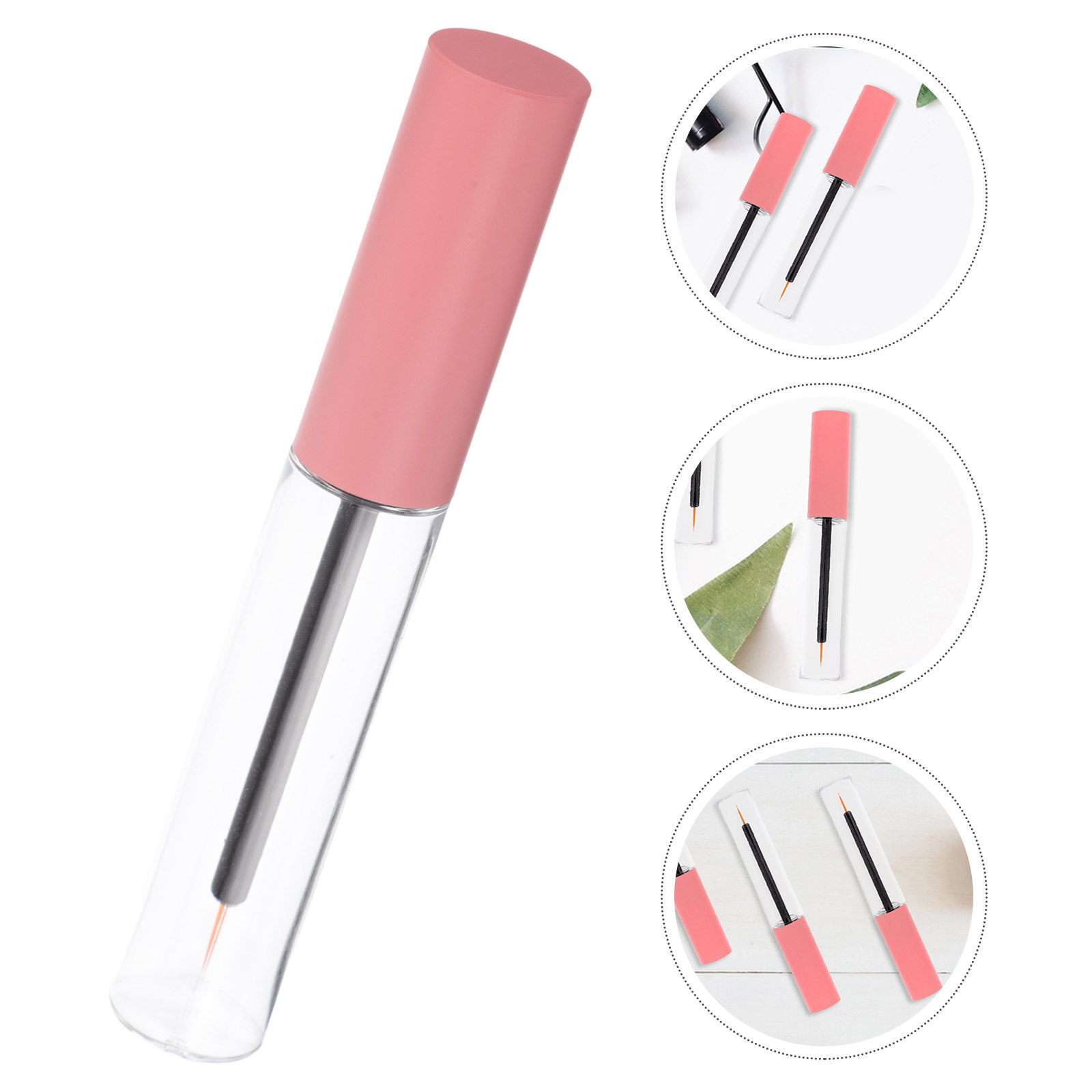 Refill Eyelash Extension - 5Pcs 10Ml Leakproof Empty Eyeliner Tube