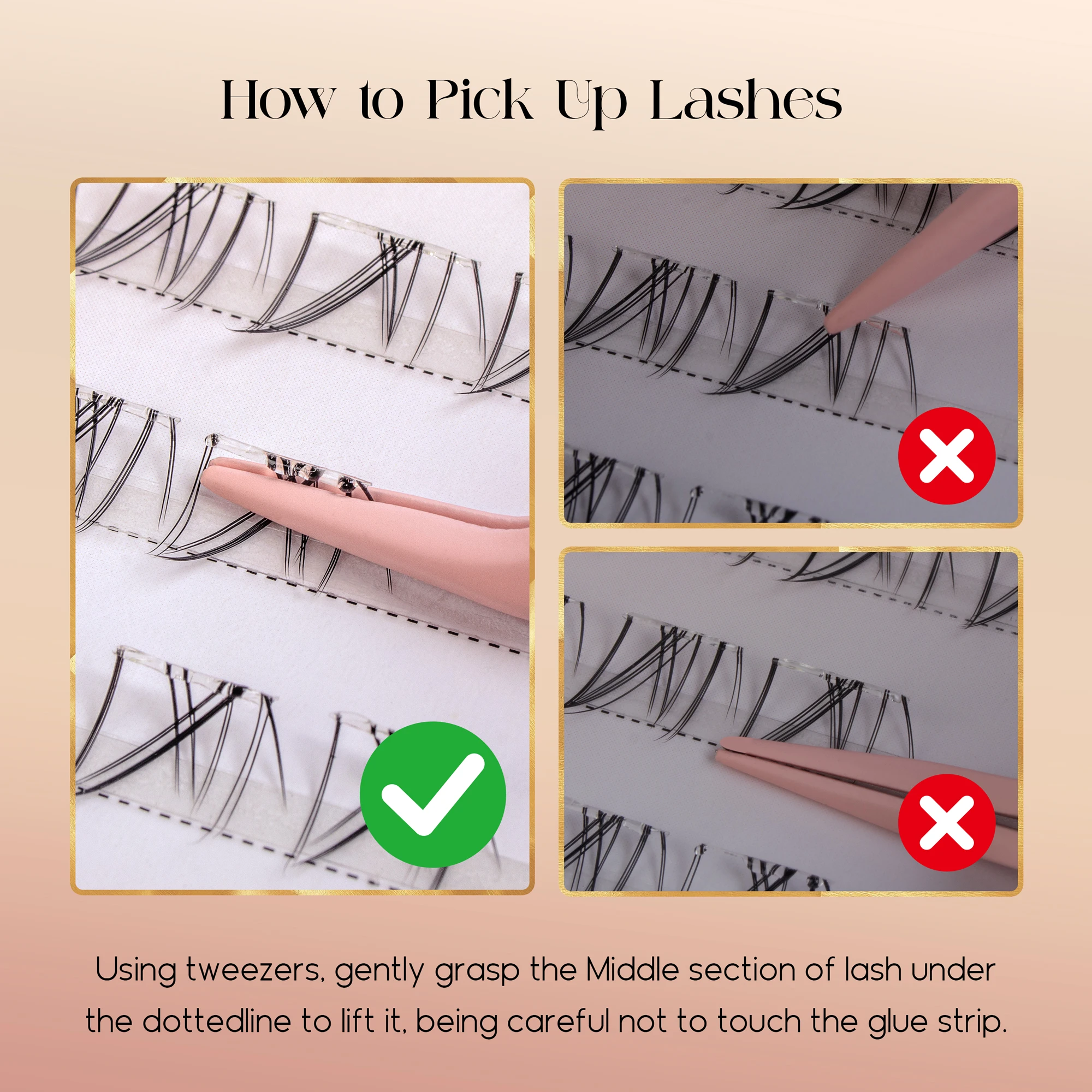 Befer No Glue Needed Lower Las - Lash Adhesive Glue review and price