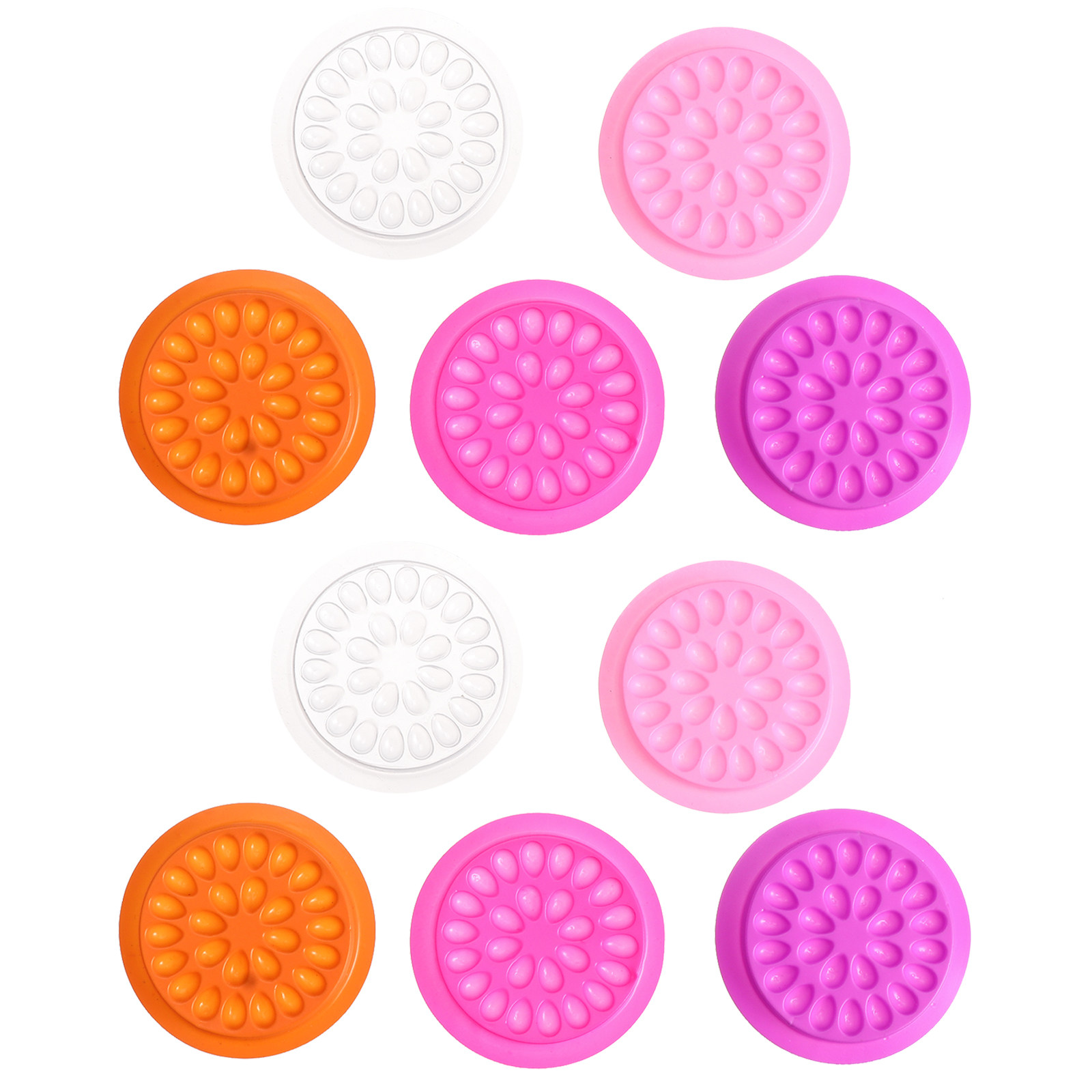 100Pcs Flower Shape Eyelash Gl - Eyelash Extension Is Safe review and price